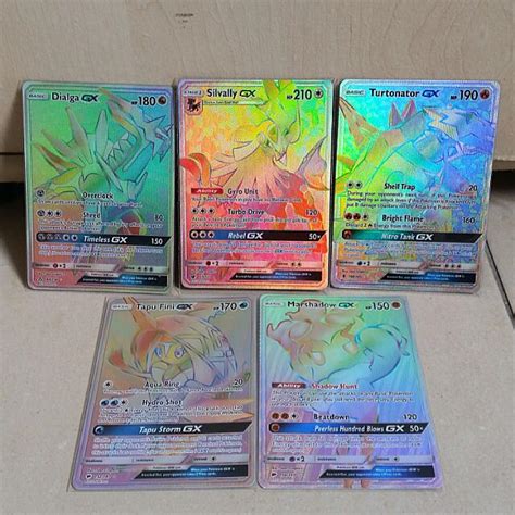 Rainbow Rare Pokemon Cards, Toys & Games, Board Games & Cards on Carousell