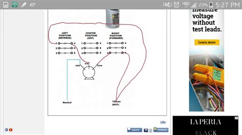 3 Phase Reversing Drum Switch Wiring Diagram