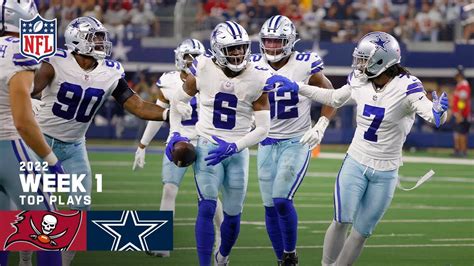 Dallas Cowboys Highlights vs. Tampa Bay Buccaneers | 2022 Regular Season Week 1 - YouTube