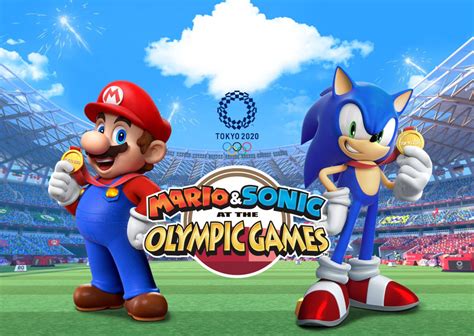 Mario and Sonic Tokyo 2020 with logo by gabrielmarioandsonic on DeviantArt