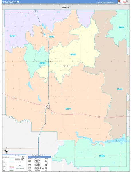 Maps of Toole County Montana - marketmaps.com