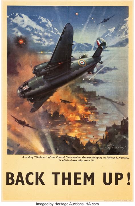 World War II Propaganda (Royal Air Force, 1940s). British RAF | Lot ...