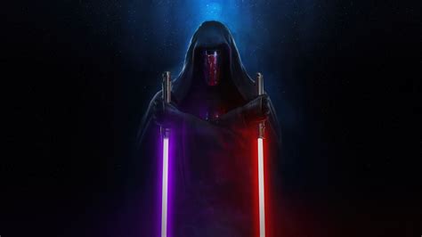 darth revan, star wars, lightsaber, knights of the old republic, game, 4k, pc, HD Wallpaper ...