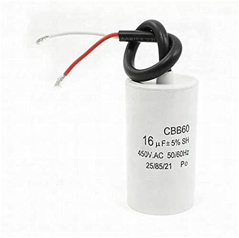 Heart Service Washing Machine Motor Capacitor Machine Wash CBB60 16UF ...