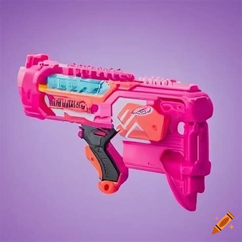 Pink nerf gun for girls