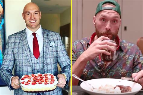 Tyson Fury reveals insane ‘cheat day’ diet including burgers and ...