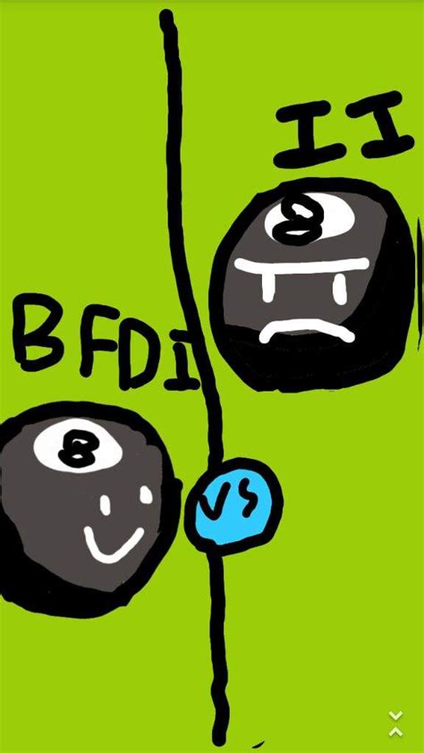 BFDI 8- ball vs II 8-Ball | Object Shows Amino