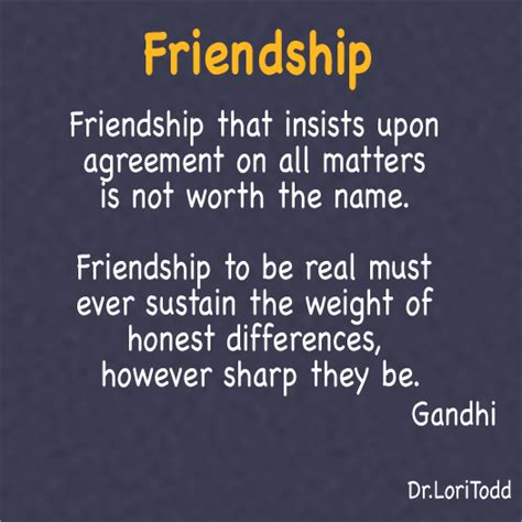 Friendship and Honesty – Dr. Lori Todd