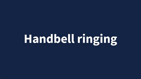 What is Bell Ringing? – CCCBR