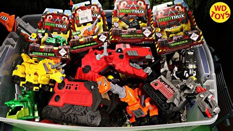 New Huge Box Dinotrux Surprise Toys Dreamworks Dinosaur Trucks For Youtube Kids Wrecka, Ty Rux ...