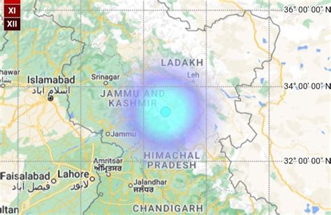 Earthquake of magnitude 3.6 hits Jammu-Kashmir