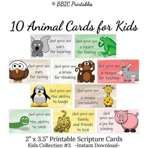 Pin on Mini Printable Scripture Cards