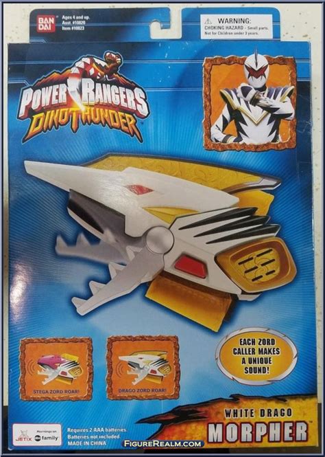 Power rangers dino thunder White Morpher - lagoagrio.gob.ec