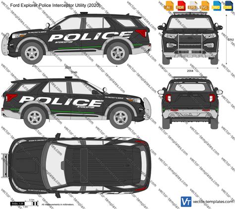 Templates - Cars - Ford - Ford Explorer Police Interceptor Utility