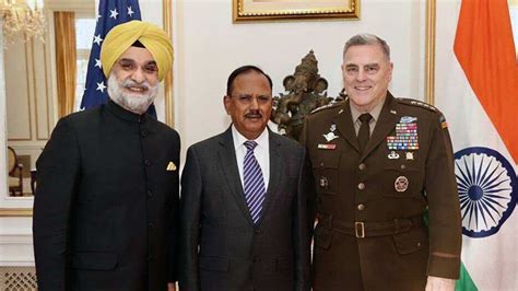 Ajit Doval at White House: India-US partnership to reach ‘next ...