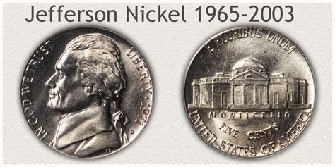 Modern Jefferson Nickel Values | Mint State Premium