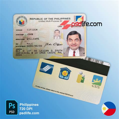 Id Card Psd Template Fake File Fully Editable In Phot - vrogue.co