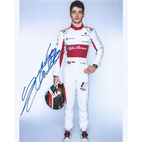 Charles LECLERC Autograph