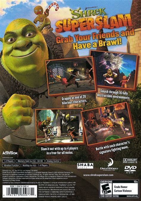 Shrek SuperSlam Picture - Image Abyss