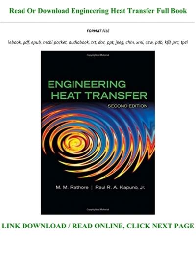 [DOWNLOAD -PDF-] Engineering Heat Transfer Full-Online