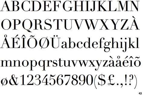 Identifont - Linotype Didot