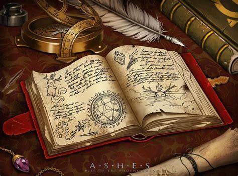 Ashes: Spellbook by fdasuarez on DeviantArt | Spell book, Magical book ...