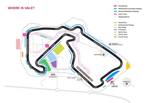 Formula 1 British Grand Prix Area Overview | Silverstone