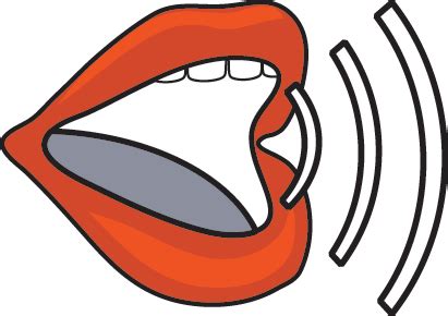Mouth Speaking Clipart | Free download on ClipArtMag