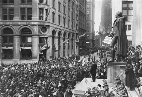 Wall Street, Armistice Day 1918 | The Strawfoot