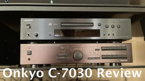 ONKYO C-7030 VLSC Pulse Noise Reduction MP3 CD Player Full Review/Unboxing and Comparison! - YouTube