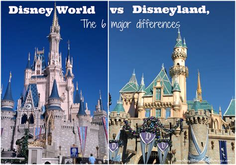 Disneyland versus Disney World – The 6 major differences - Travel With The Magic | Travel Agent ...