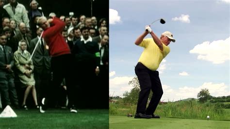 Jack Nicklaus’ golf swing compilation since 1958