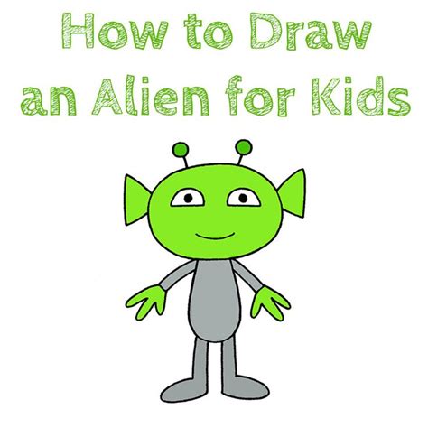 Alien Drawings For Kids