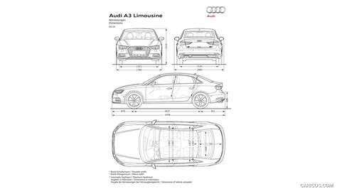 Audi A3 Sedan | 2017MY | Dimensions