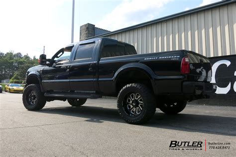 Ford F250 with 20in Fuel Flow Wheels exclusively from Butler Tires and ...