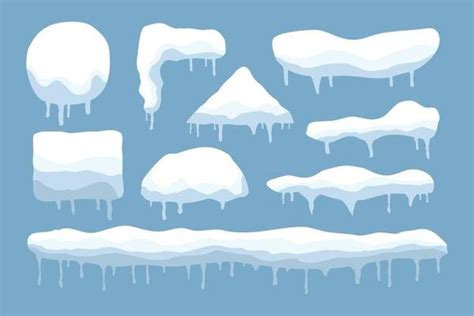 Snow Pile Vector Art, Icons, and Graphics for Free Download