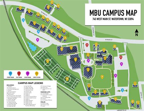 Cal Baptist Campus Map