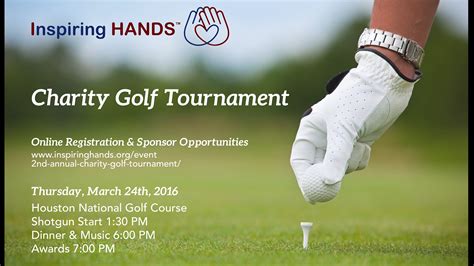 2nd Annual Charity Golf TournamentInspiring Hands