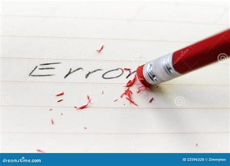 Error Correction Royalty Free Stock Photos - Image: 22596328