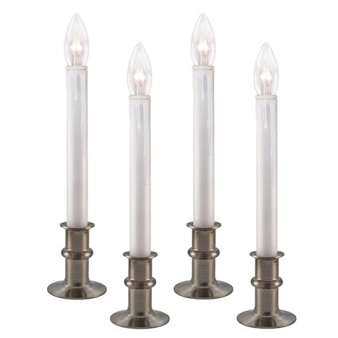 612 Vermont Ultra-Bright LED Christmas Window Candles with Auto Timer ...