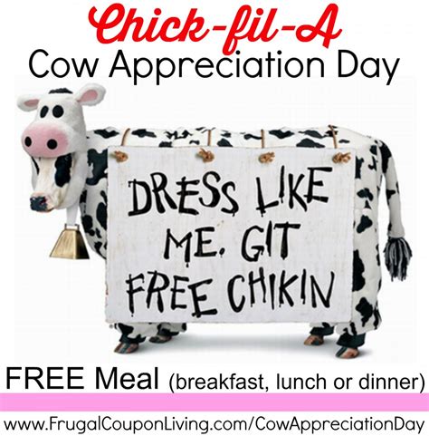 Chick-fil-A Cow Appreciation Day 2017