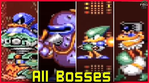 Tails' Adventures - All Bosses ( no damage ) - YouTube