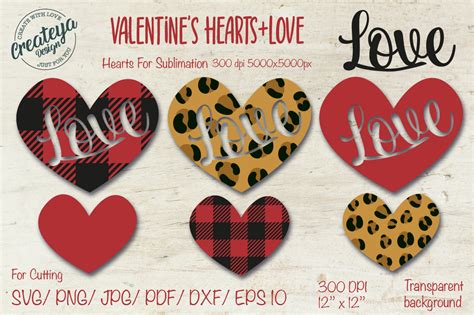 Valentine SVG, Heart SVG, Leopard Heart Graphic by Createya Design · Creative Fabrica