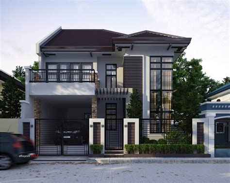 Popular 2 Story Small House Designs In The Philippines - The ...