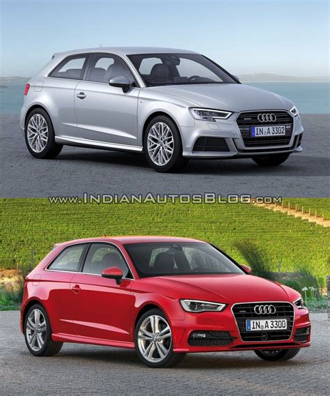 2016 Audi A3 hatchback (facelift) – Old vs. New | A3 hatchback, Audi a3, Hatchback