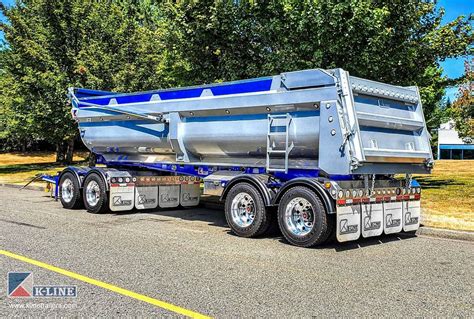 End Dump Trailers | K-Line Trailers | Design & Manufacturing | BC, Canada