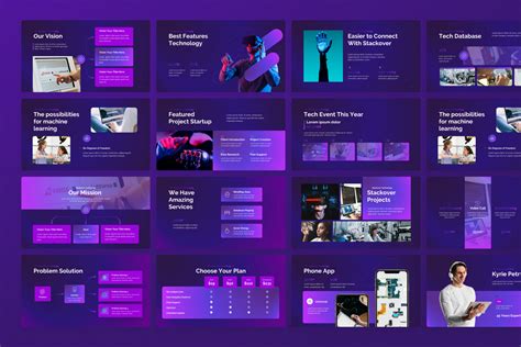 Stackover Creative Technology PowerPoint Template