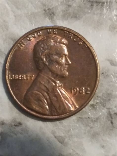 1982 no mint mark Penny Extremely Rare 1 Penny No Mint Mark | Etsy