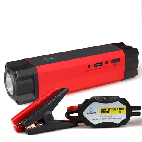 Portable Jump Starter Battery Charger for Gasoline & Diesel Vehicle ...