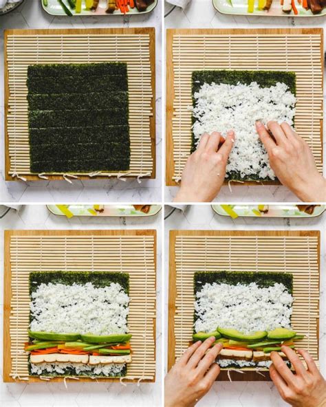 Vegan Take Away Sushi Rolls (Easy + Healthy) - Okonomi Kitchen